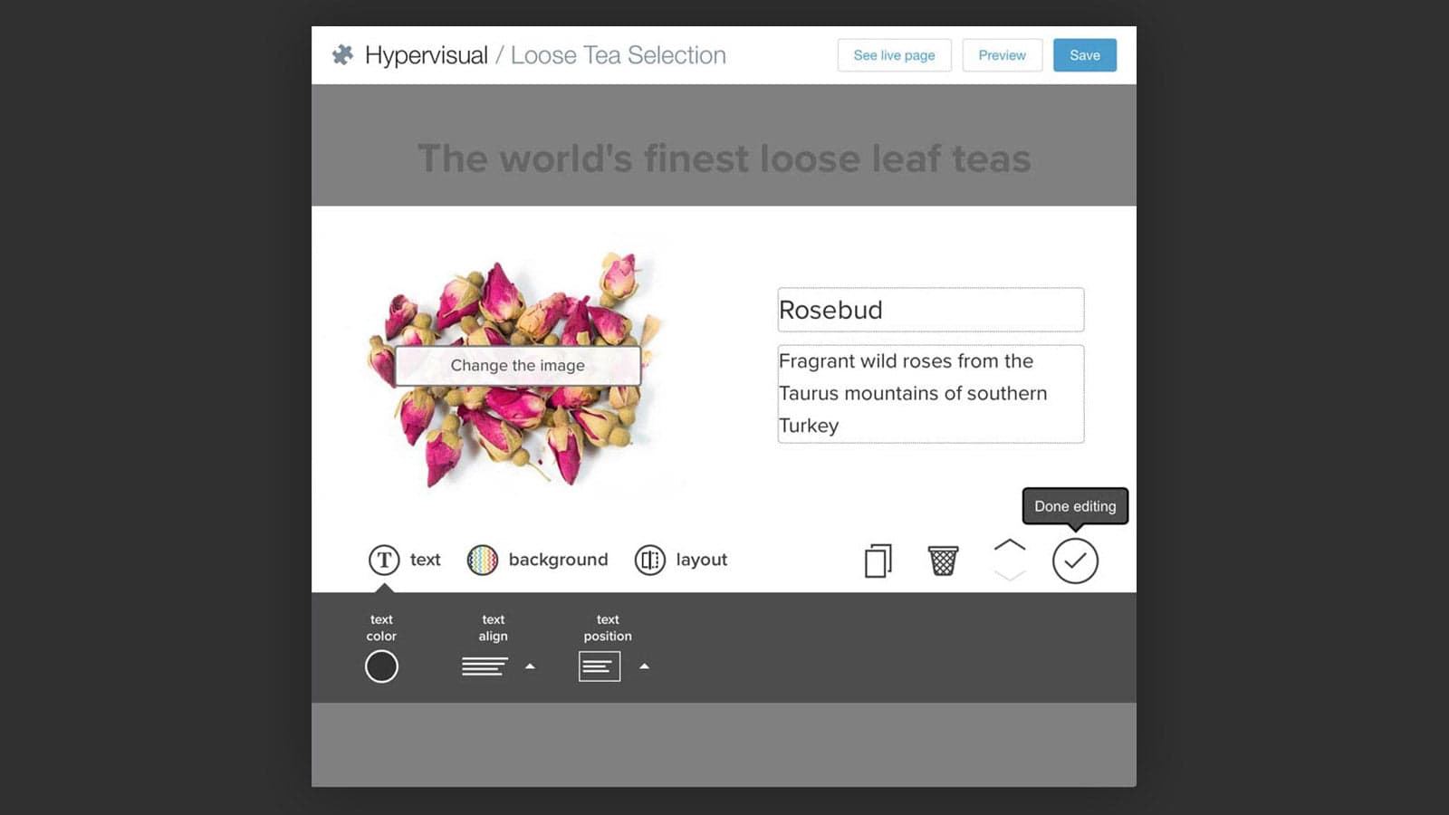 Hypervisual Page Builder screenshot 2
