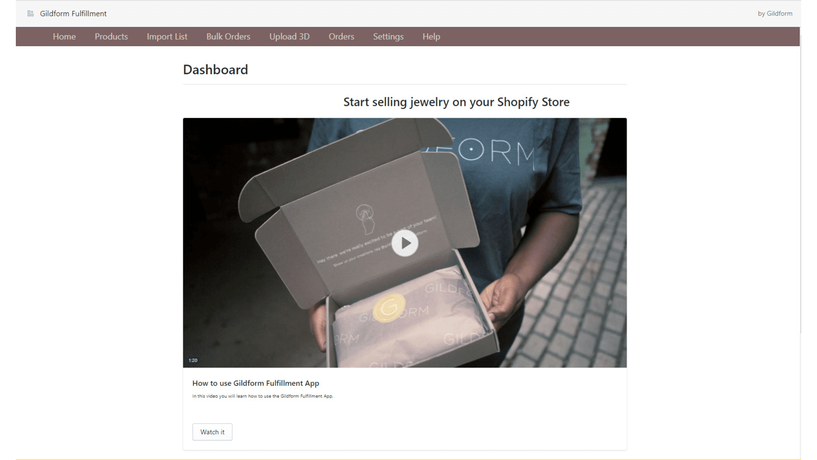 Gildform: Print On‑Demand screenshot 1