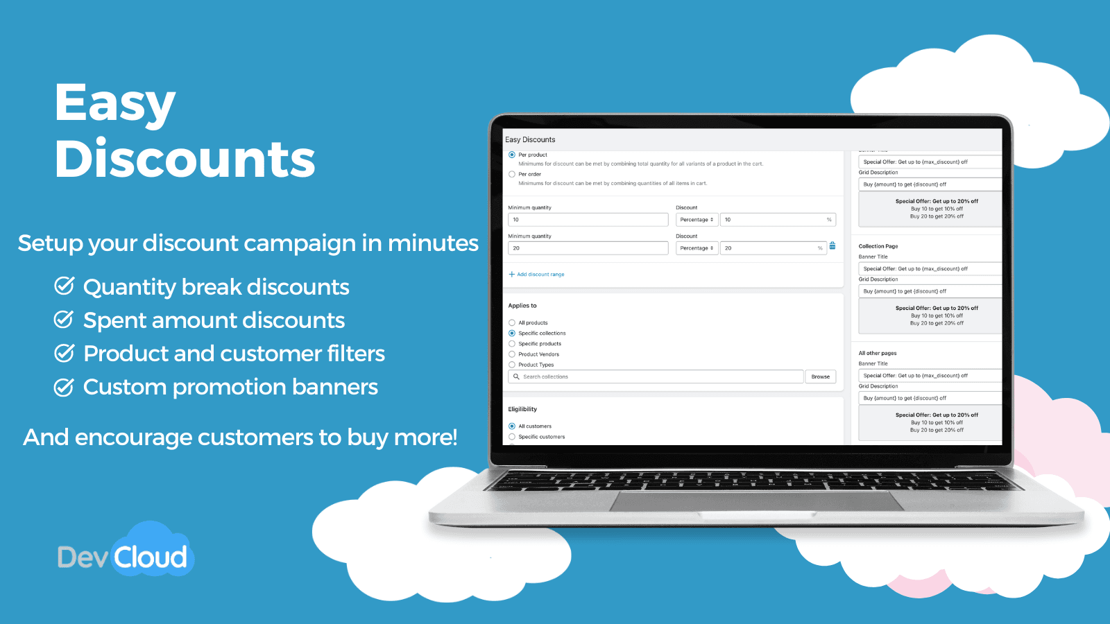Easy Discounts by DevCloud screenshot 1