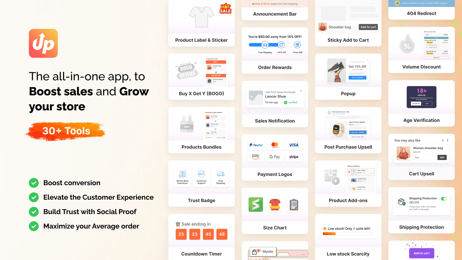 Upsell Kit: BOGO, Bundle & 30+ screenshot 1