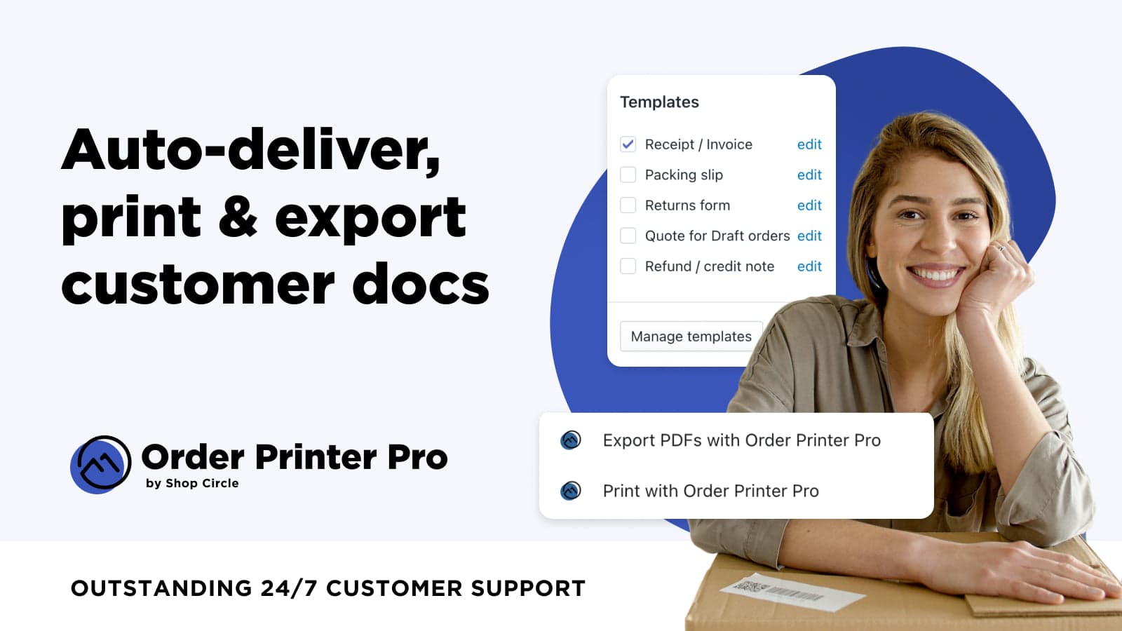 Order Printer Pro: PDF Invoice screenshot 1