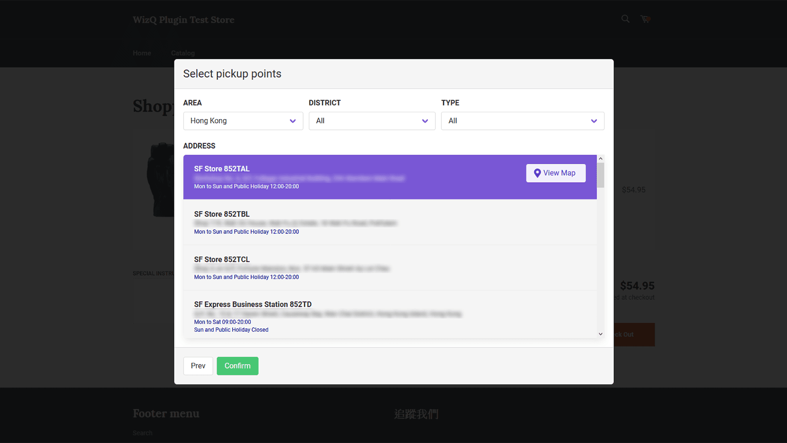 Beaver ‑ HK Pickup Points screenshot 2