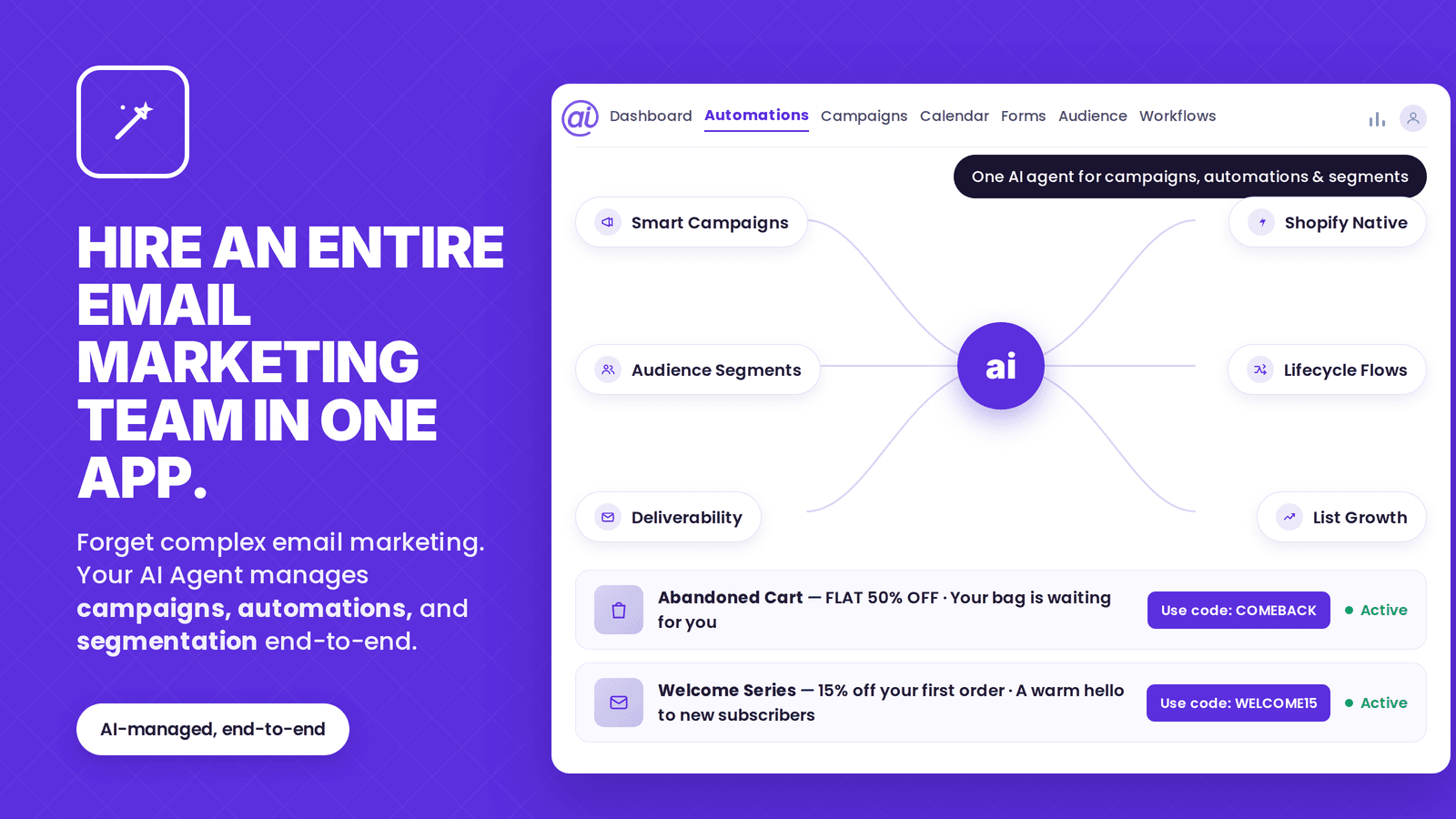 tinyAlbert; AI Email Marketing screenshot 1