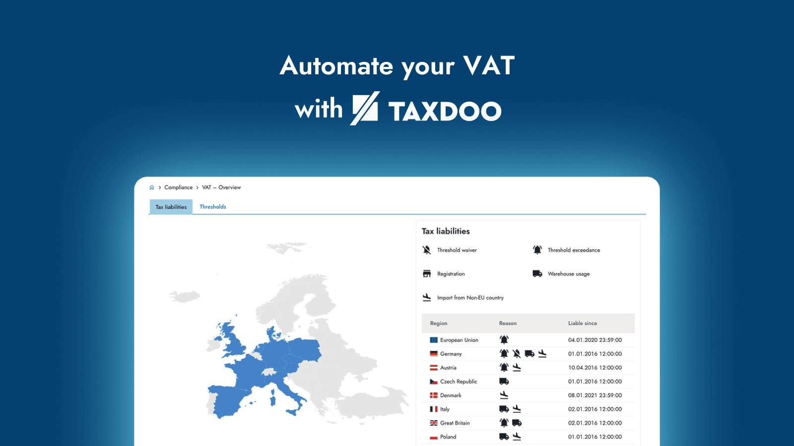 Taxdoo ‑ VAT & Accounting tool screenshot 1