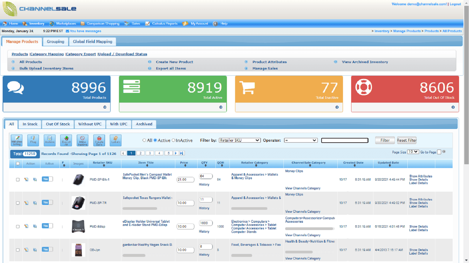 ChannelSale screenshot 2