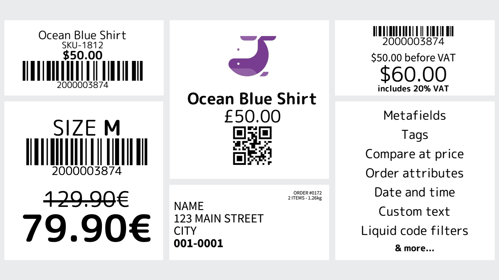 CTS Multi Barcode Labels screenshot 1