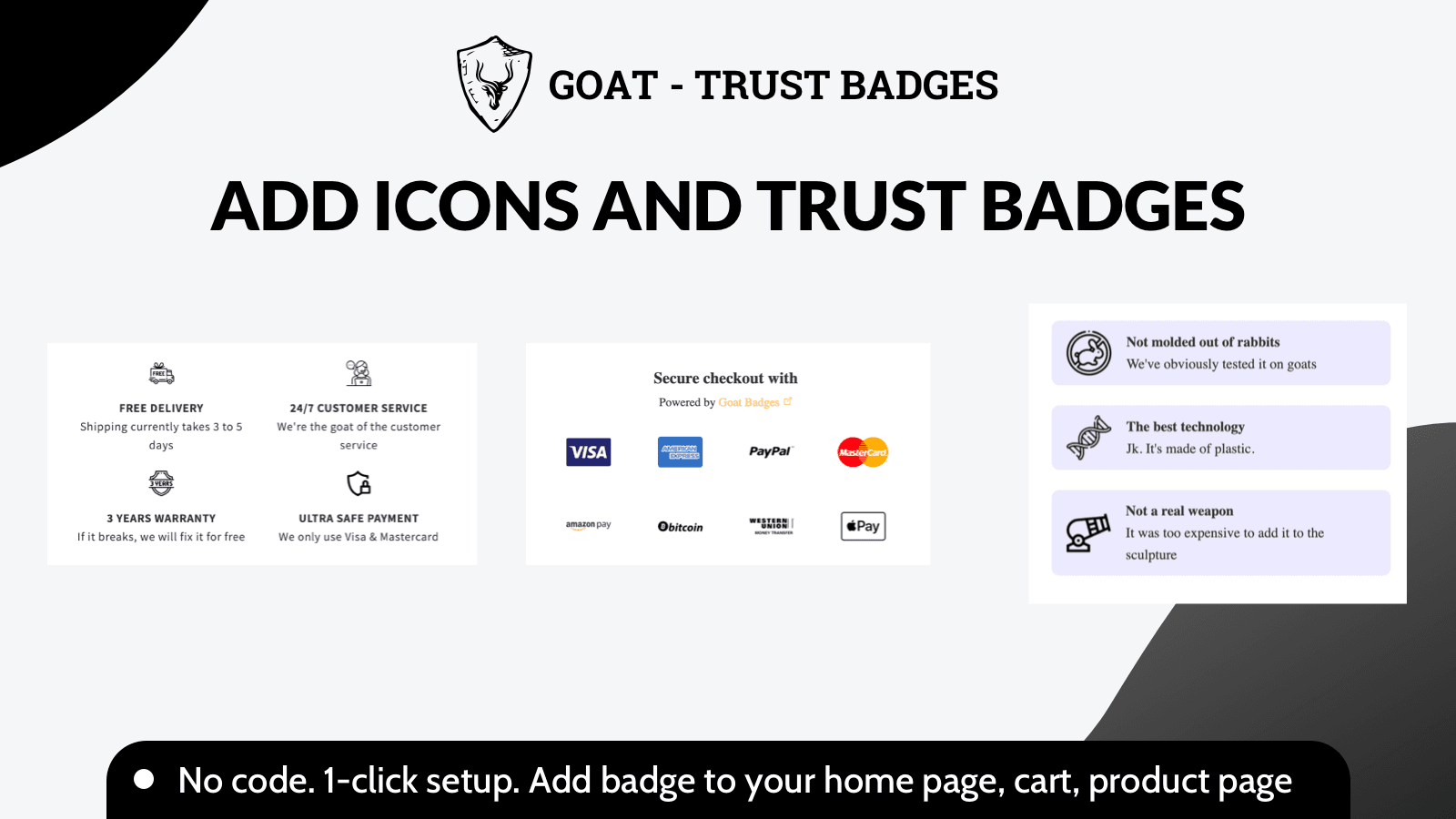 Goat ‑ Trust Badges and Icons screenshot 2