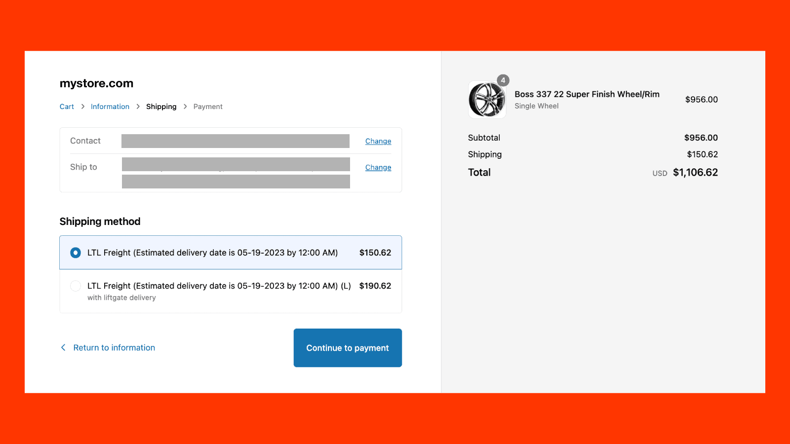 DIY Real Time Shipping Quotes screenshot 1