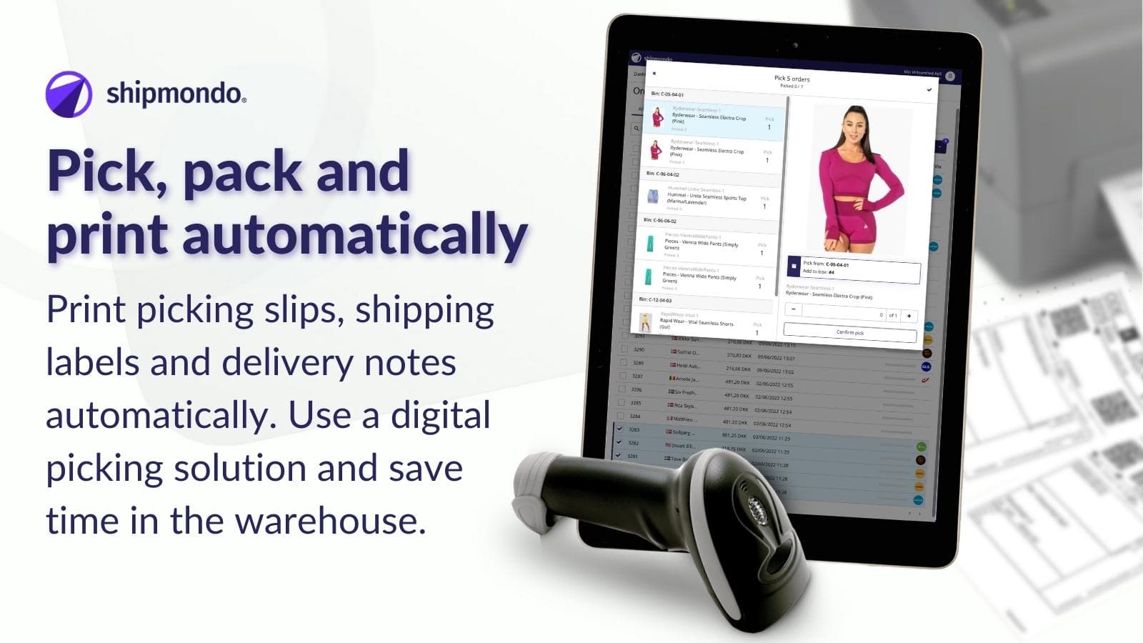 Shipmondo screenshot 2