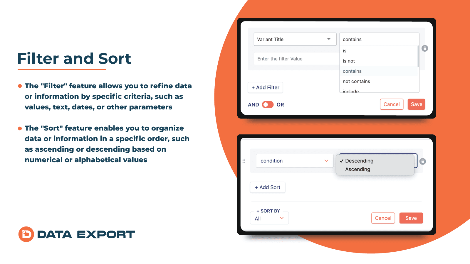 Data Export IO: Reports screenshot 2