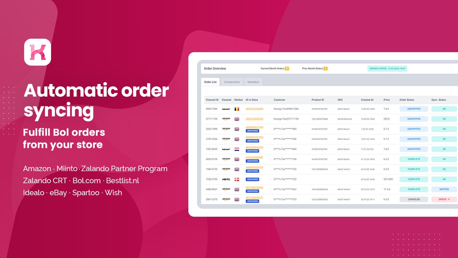 Koongo: Sell on Marketplaces screenshot 2