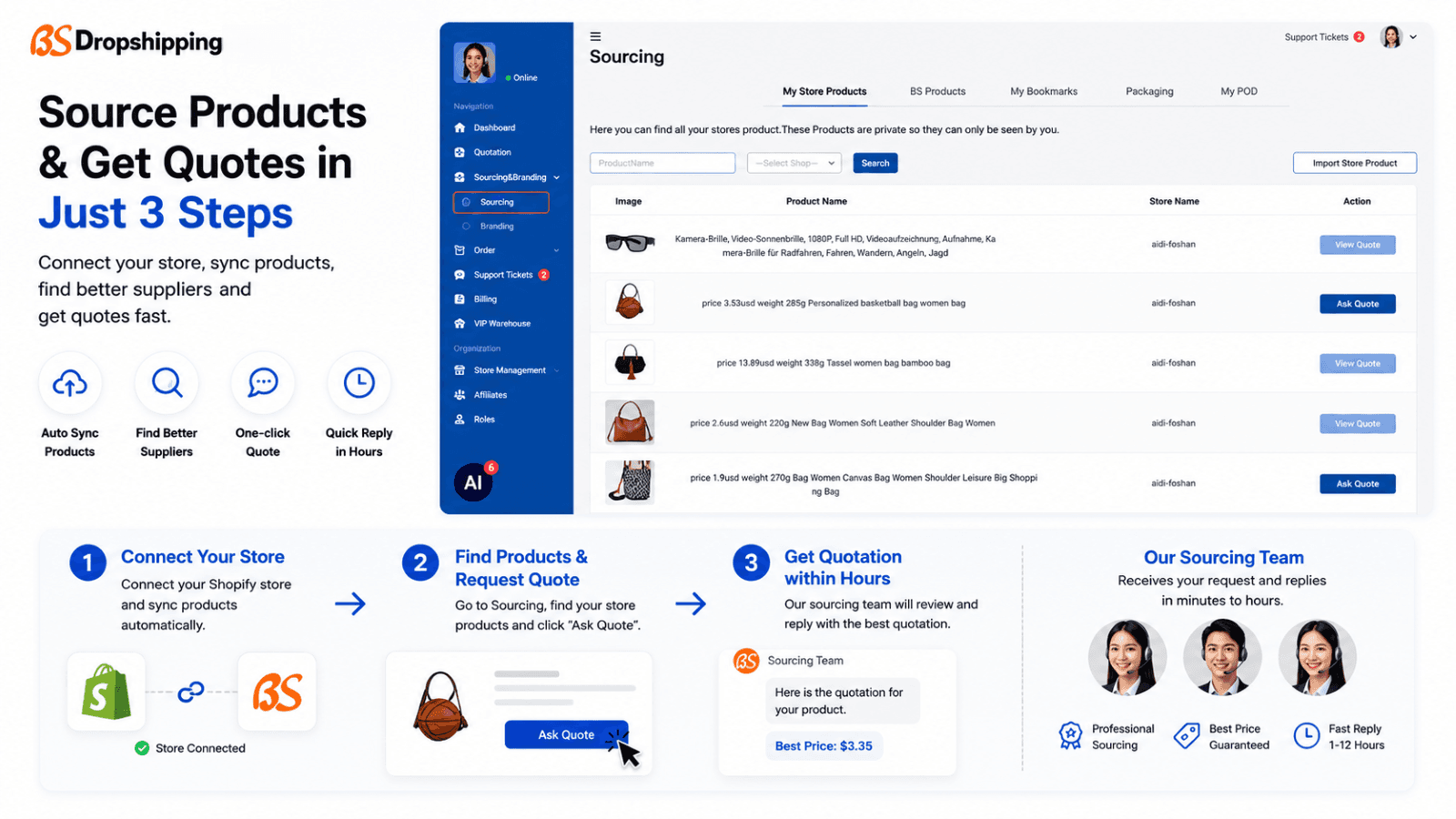 BSDropshipping: Order Fulfill screenshot 2