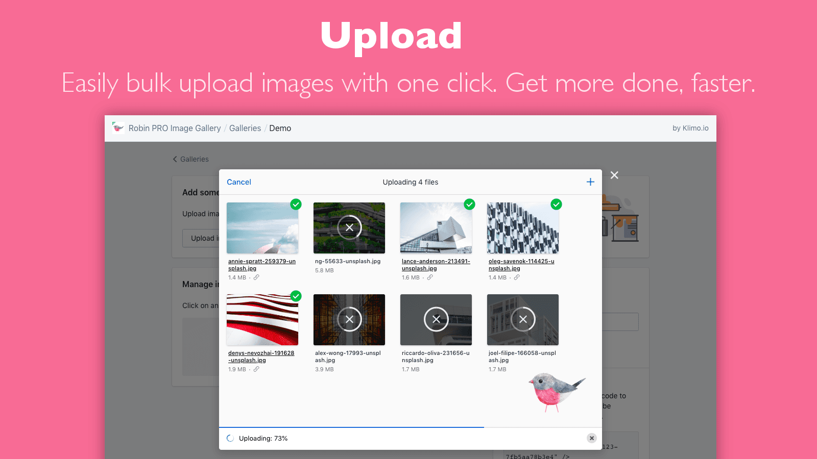 Photo Gallery | Robin PRO screenshot 1