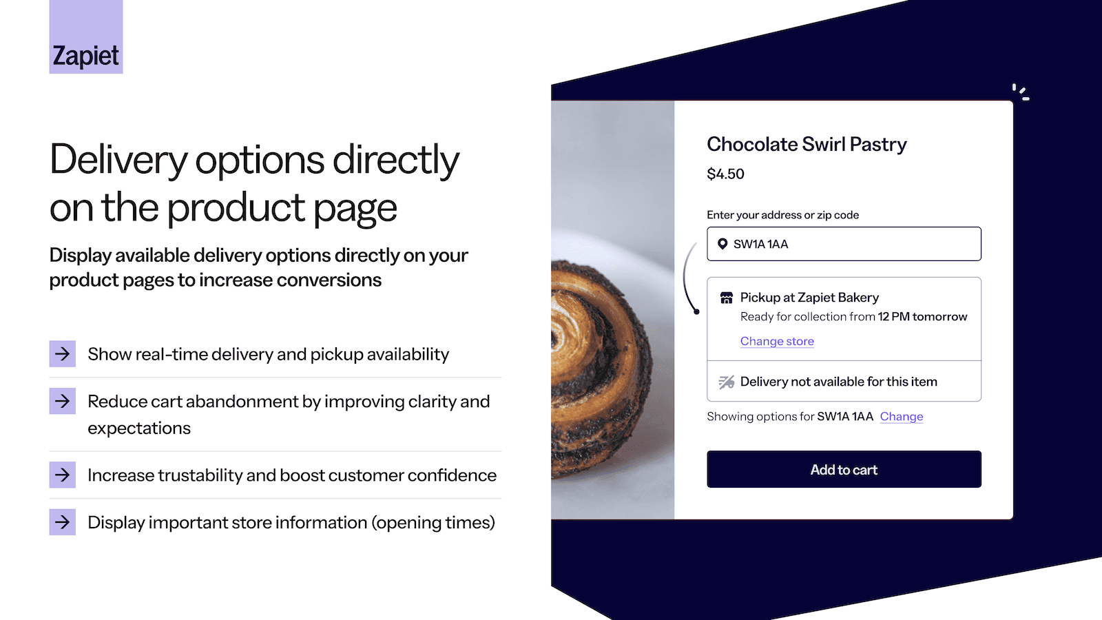 Zapiet ‑ Pickup + Delivery screenshot 1