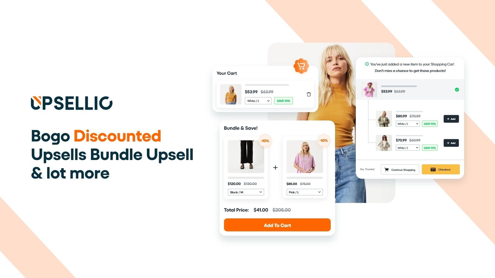 Upsellio ‑ Discounted Upsells screenshot 1