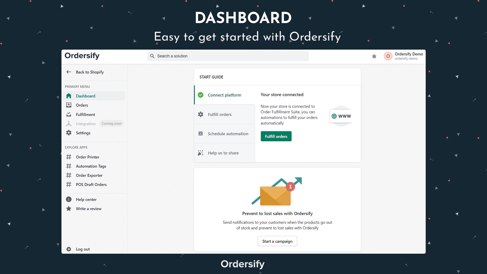 Ordersify Pick, Pack & Fulfill screenshot 1