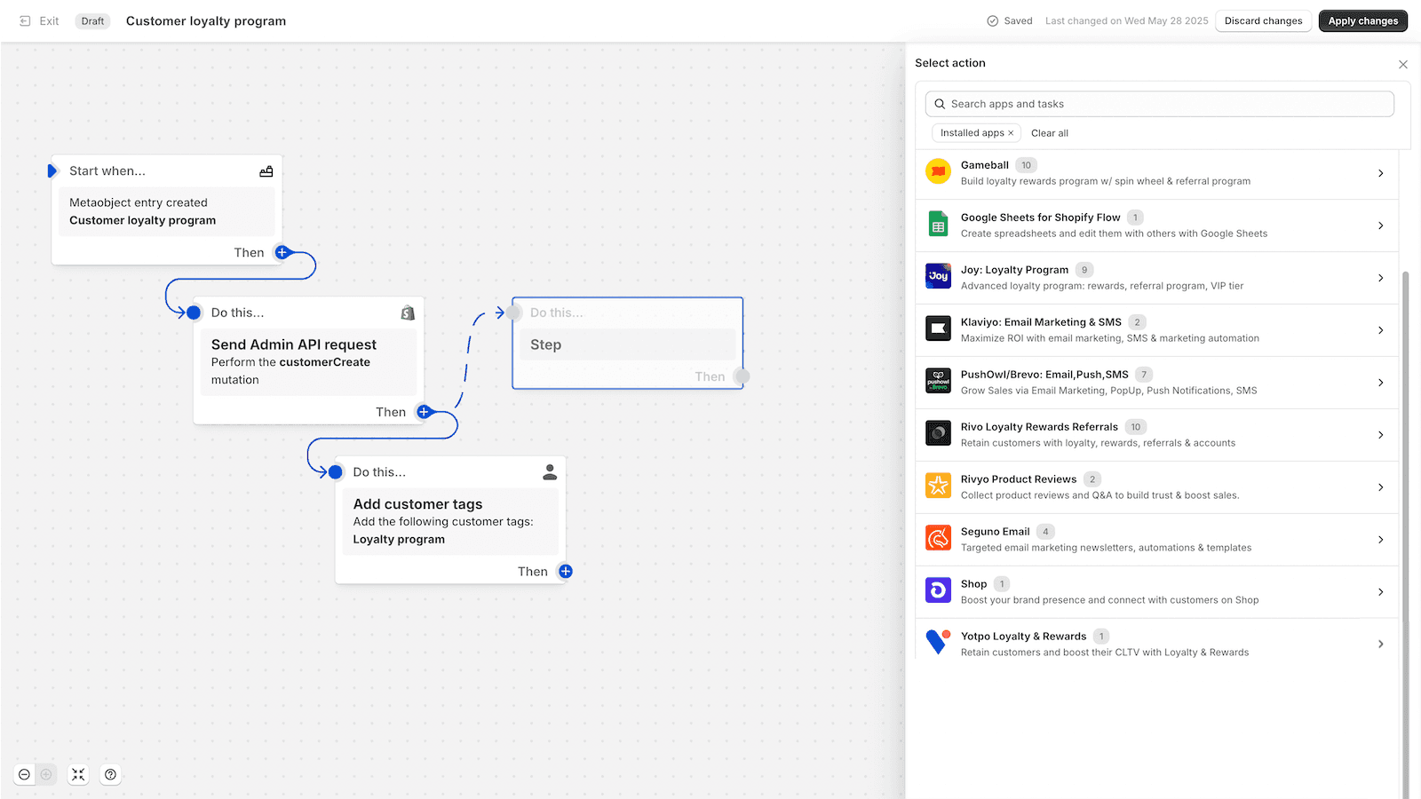 Shopify Flow screenshot 1