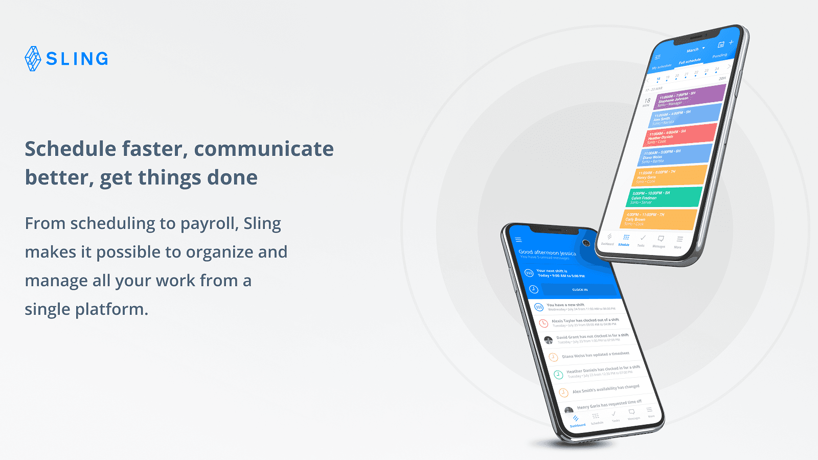 Sling: Scheduling & Time clock screenshot 1