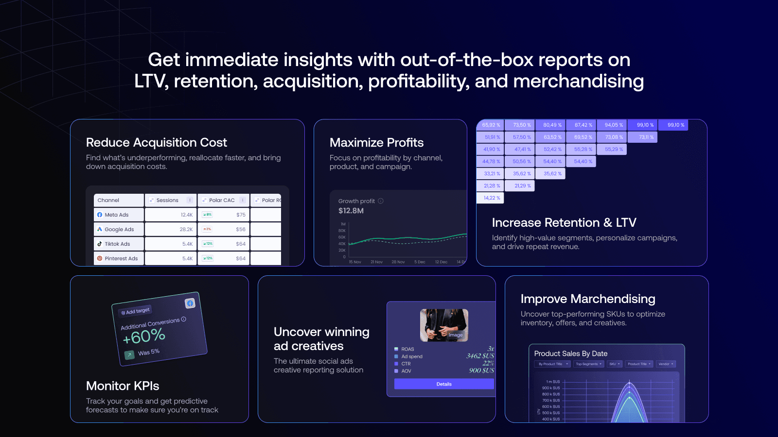 Polar Analytics ‑ LTV & Profit screenshot 2