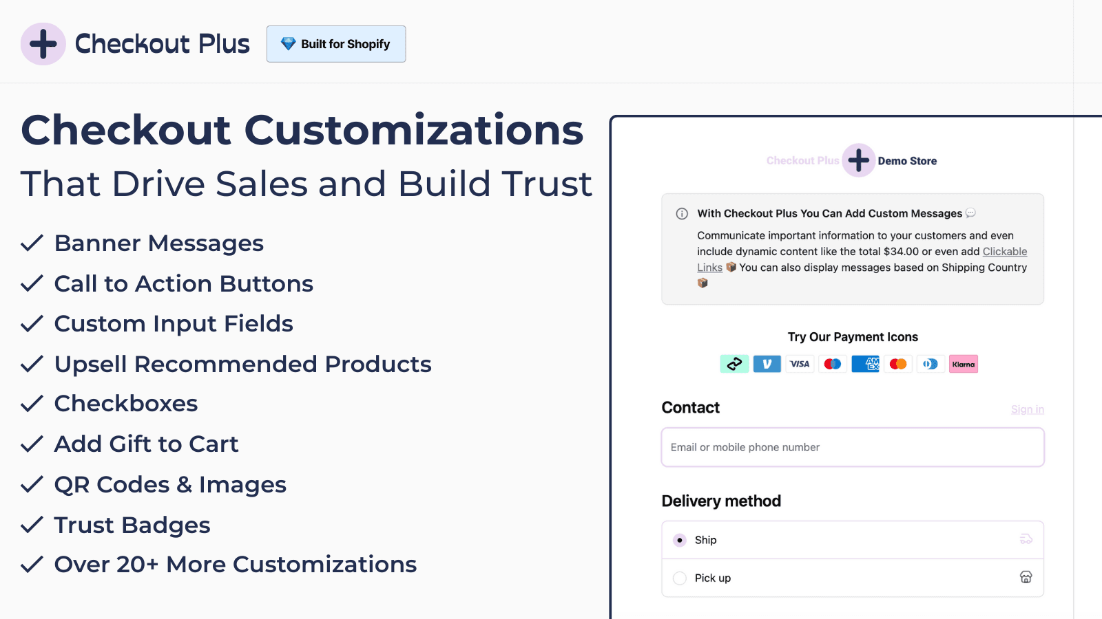 Checkout Plus screenshot 2