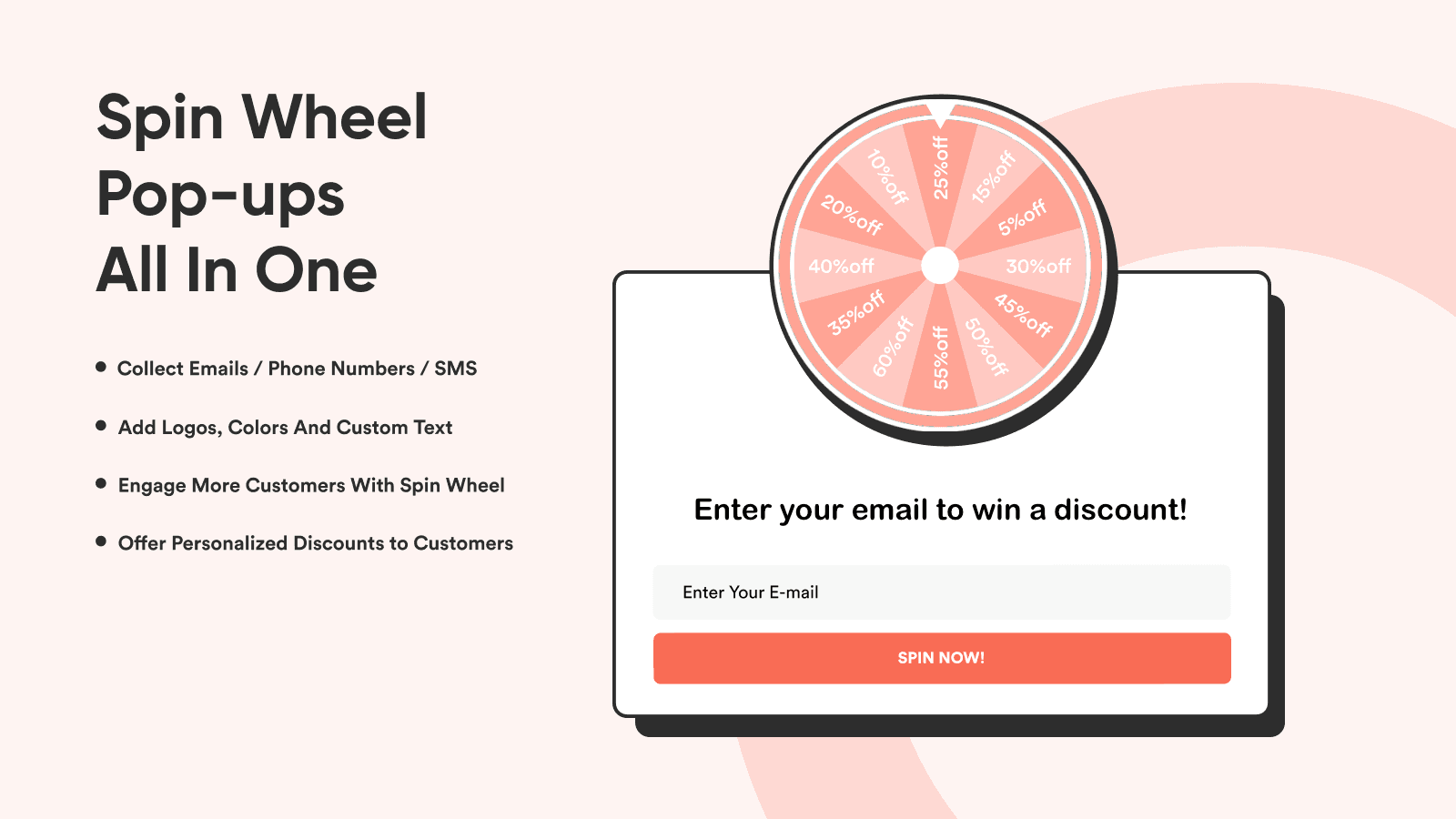 EA Email Popup & Spin Wheel screenshot 2