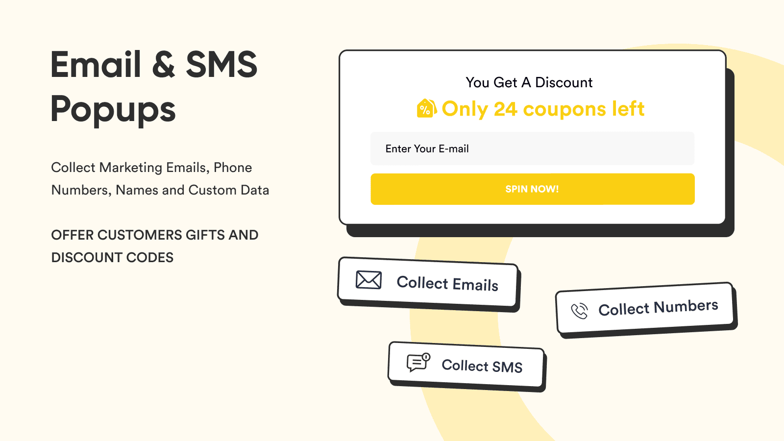 EA Email Popup & Spin Wheel screenshot 1