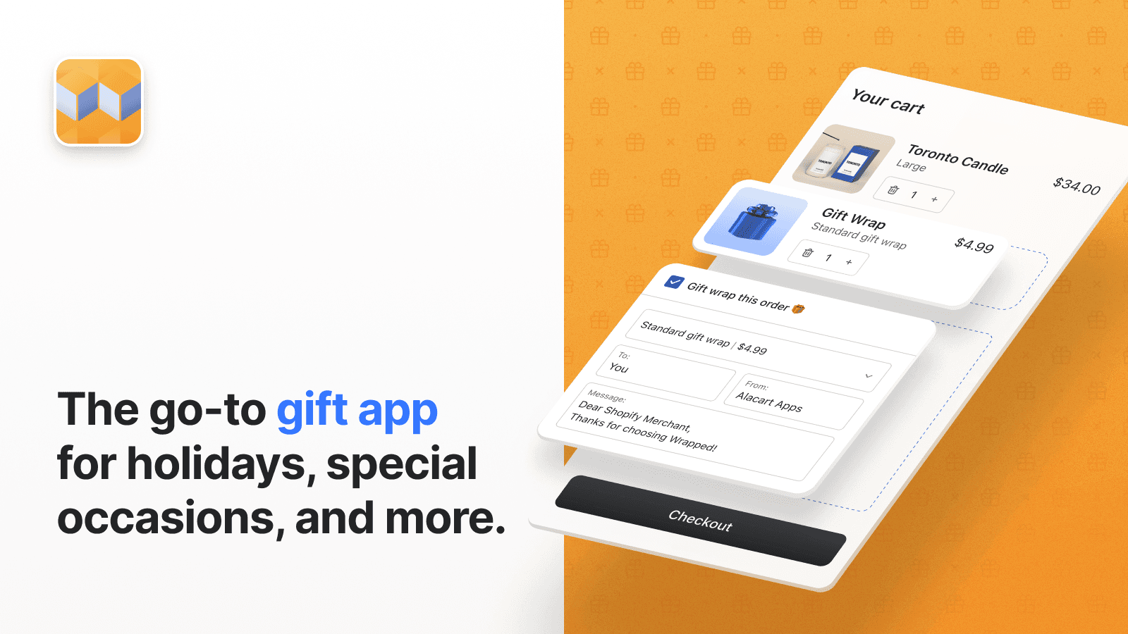 Wrapped: Gift Wrap & Messages screenshot 1