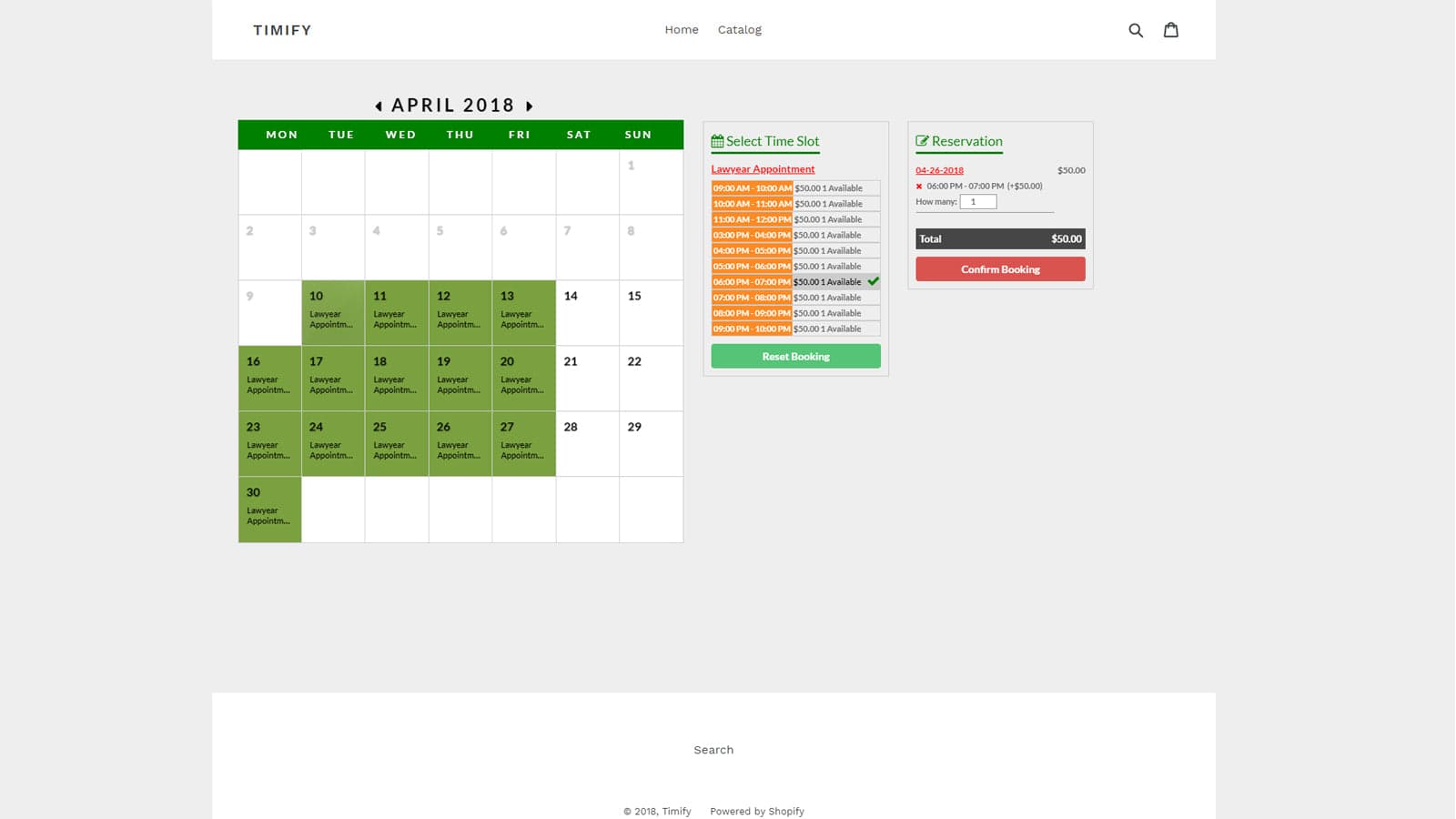 Timlify: Booking & Appointment screenshot 1