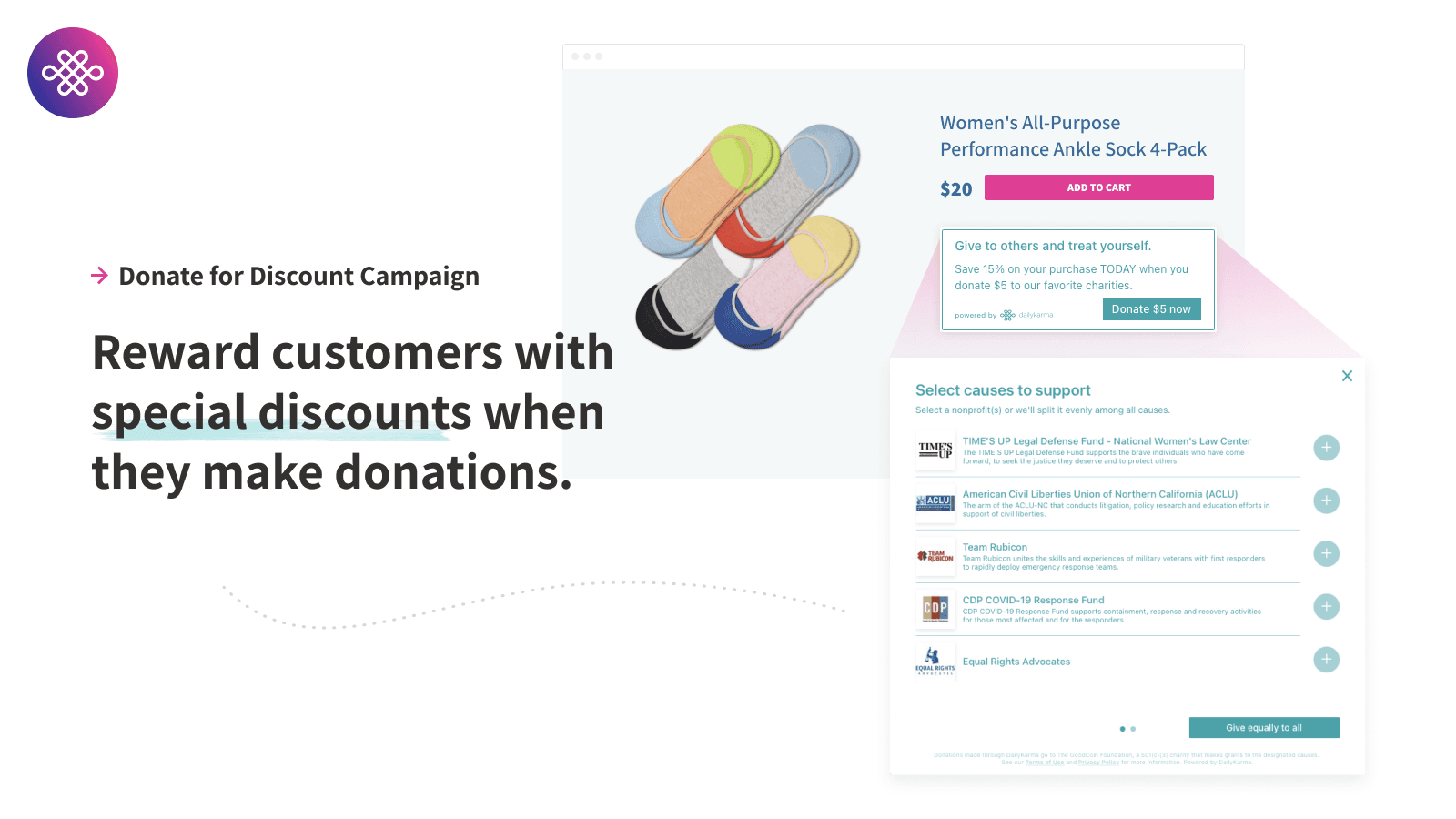 Shop for Good Donation App screenshot 2