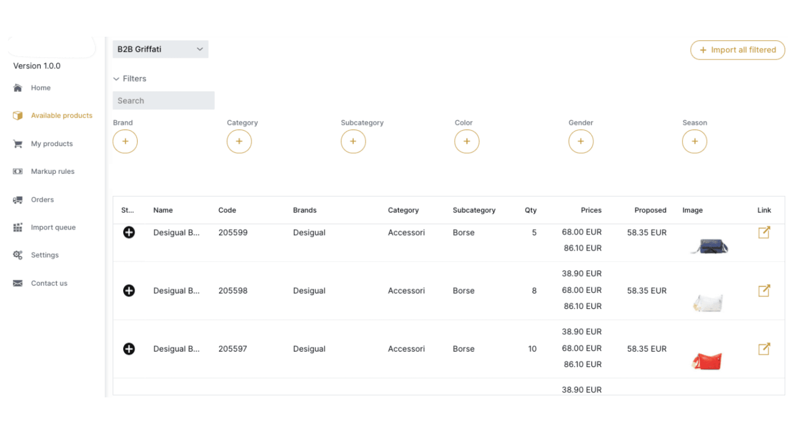 Sync2Fashion ‑ Dropshipping screenshot 2