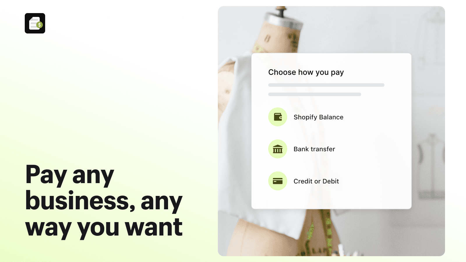 Shopify Bill Pay screenshot 1