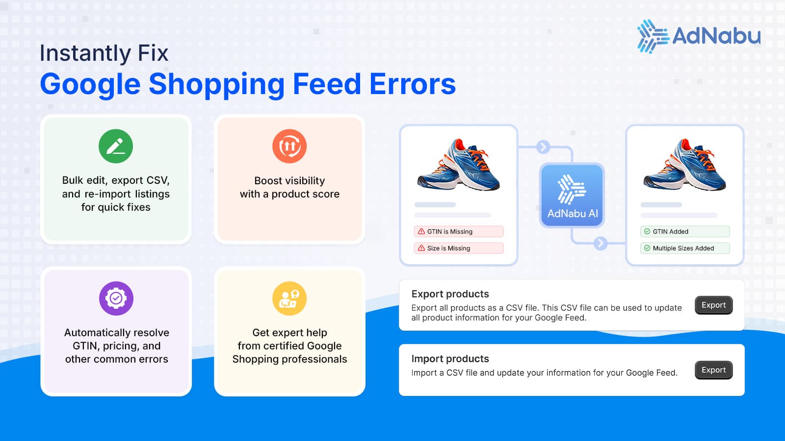 Nabu for Google Shopping Feed screenshot 2