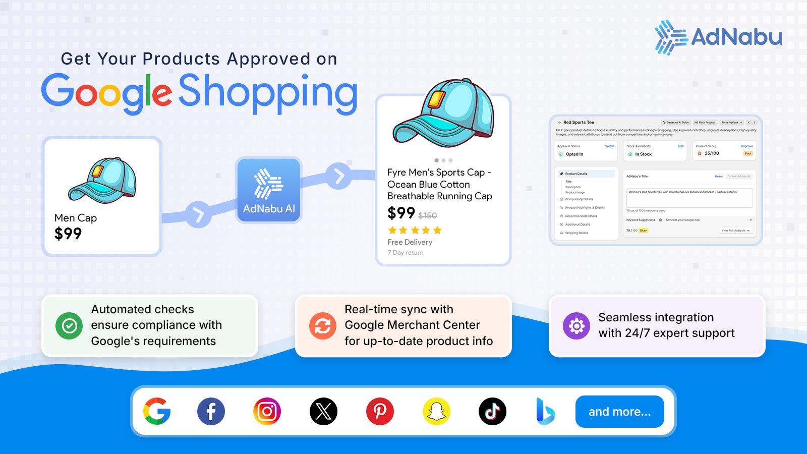 Nabu for Google Shopping Feed screenshot 1