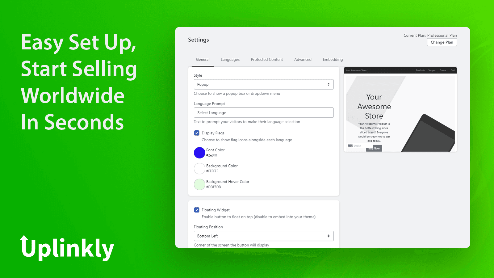 Uplinkly Language Translate screenshot 2