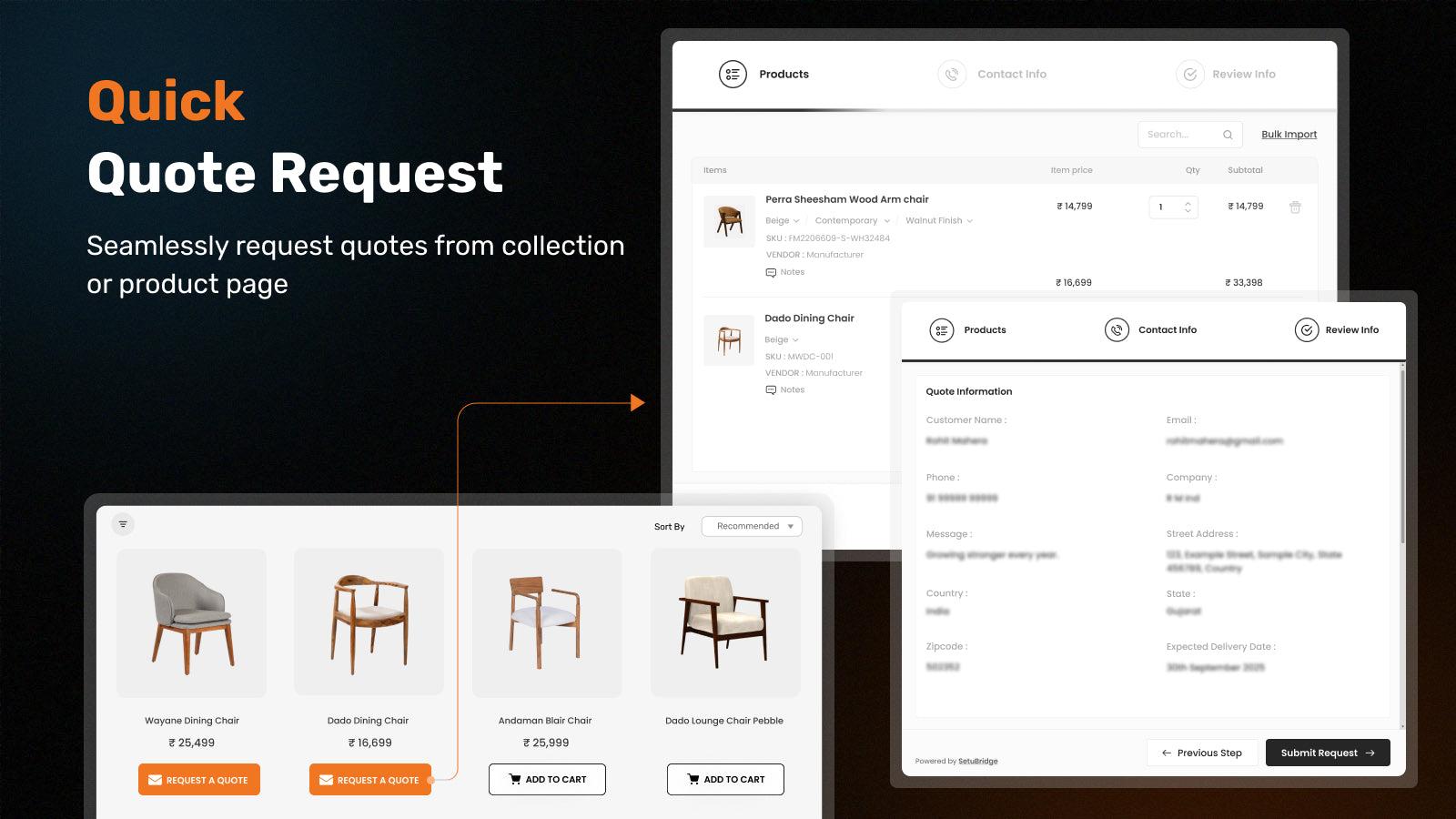 AI Request a Quote, Hide Price screenshot 2