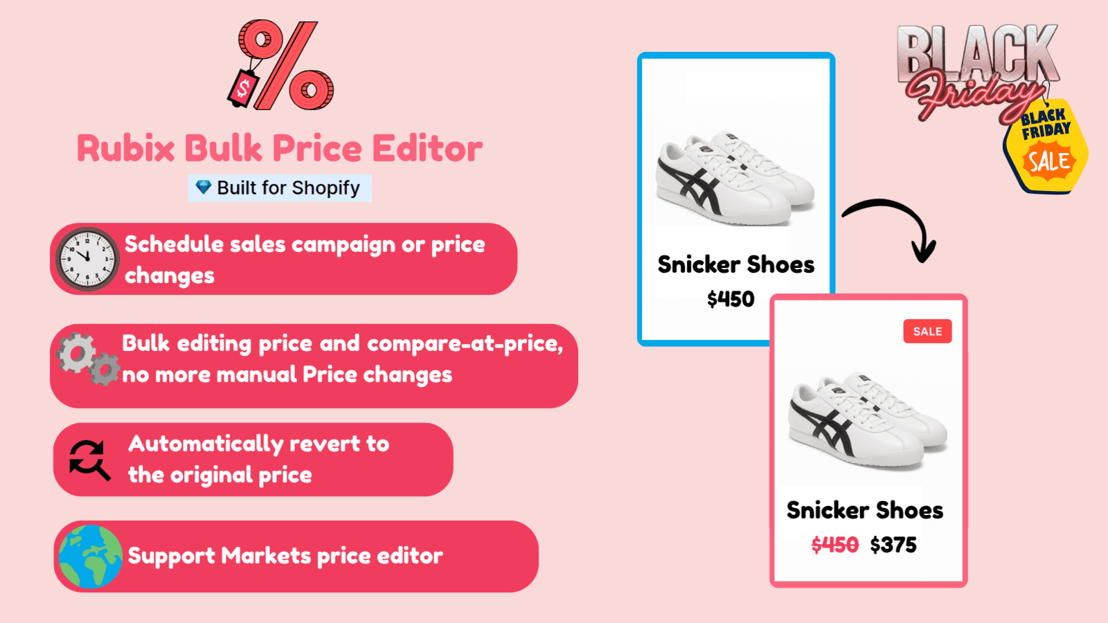 RUBIX Bulk Price Editor screenshot 1