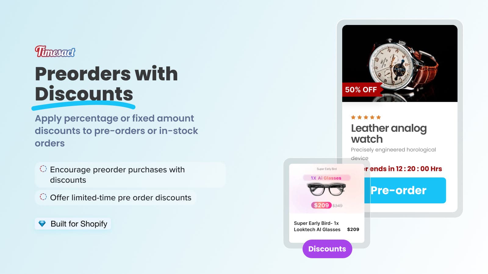 Preorder | Notify Me Timesact screenshot 2