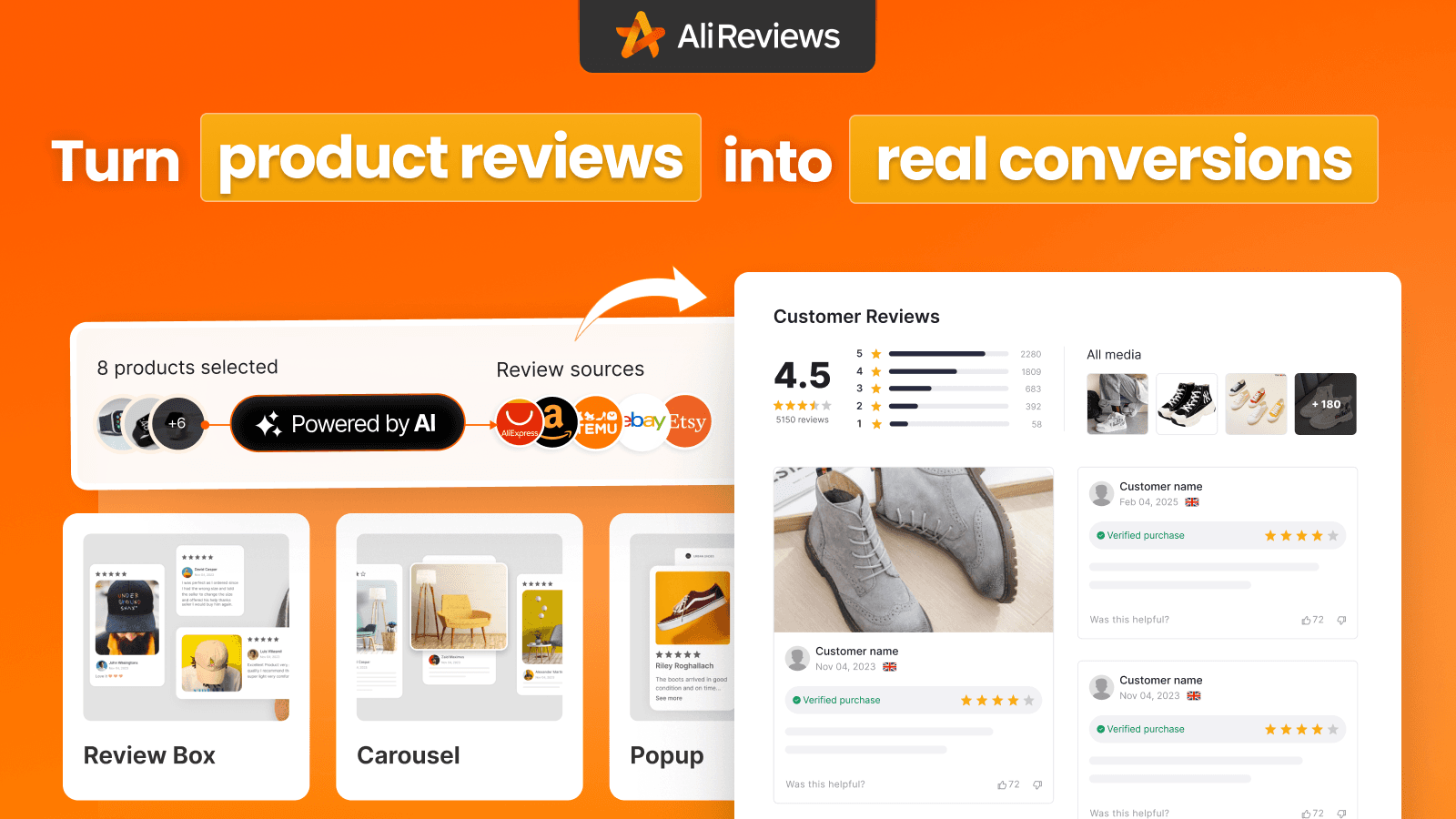 Ali Reviews: AI Product Review screenshot 1