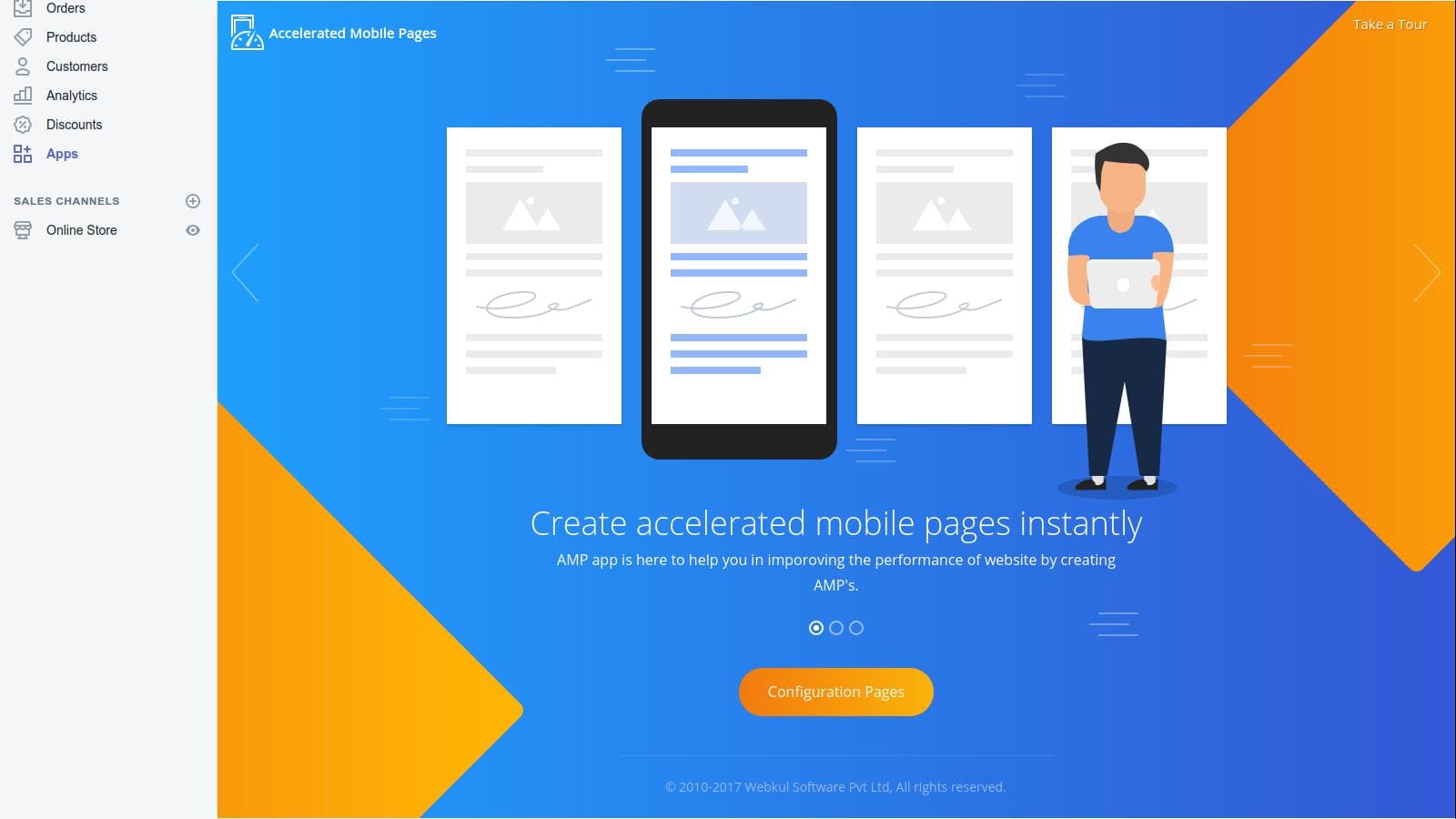 AMP by Webkul screenshot 2