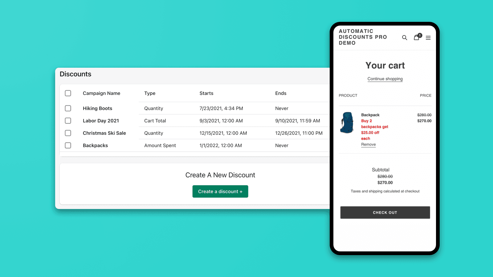 Automatic Discounts Pro screenshot 1