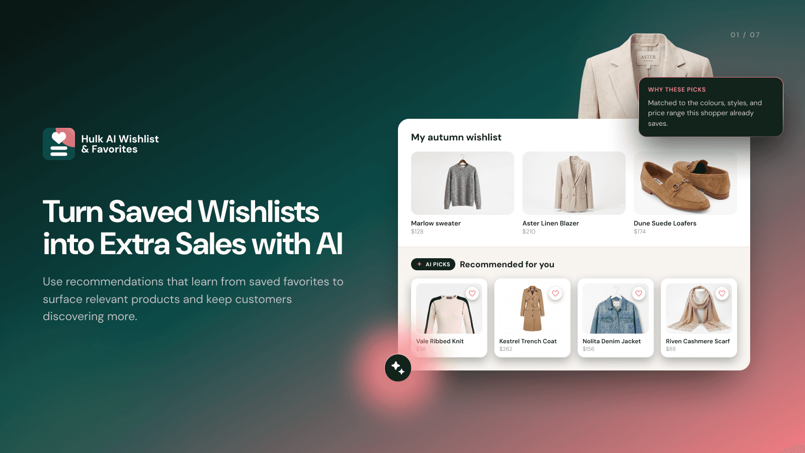 Hulk AI Wishlist & Favorites screenshot 1