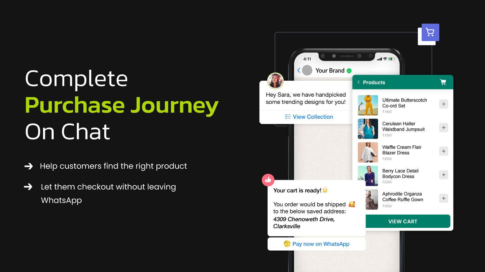 LimeChat: WhatsApp Support+AI screenshot 2