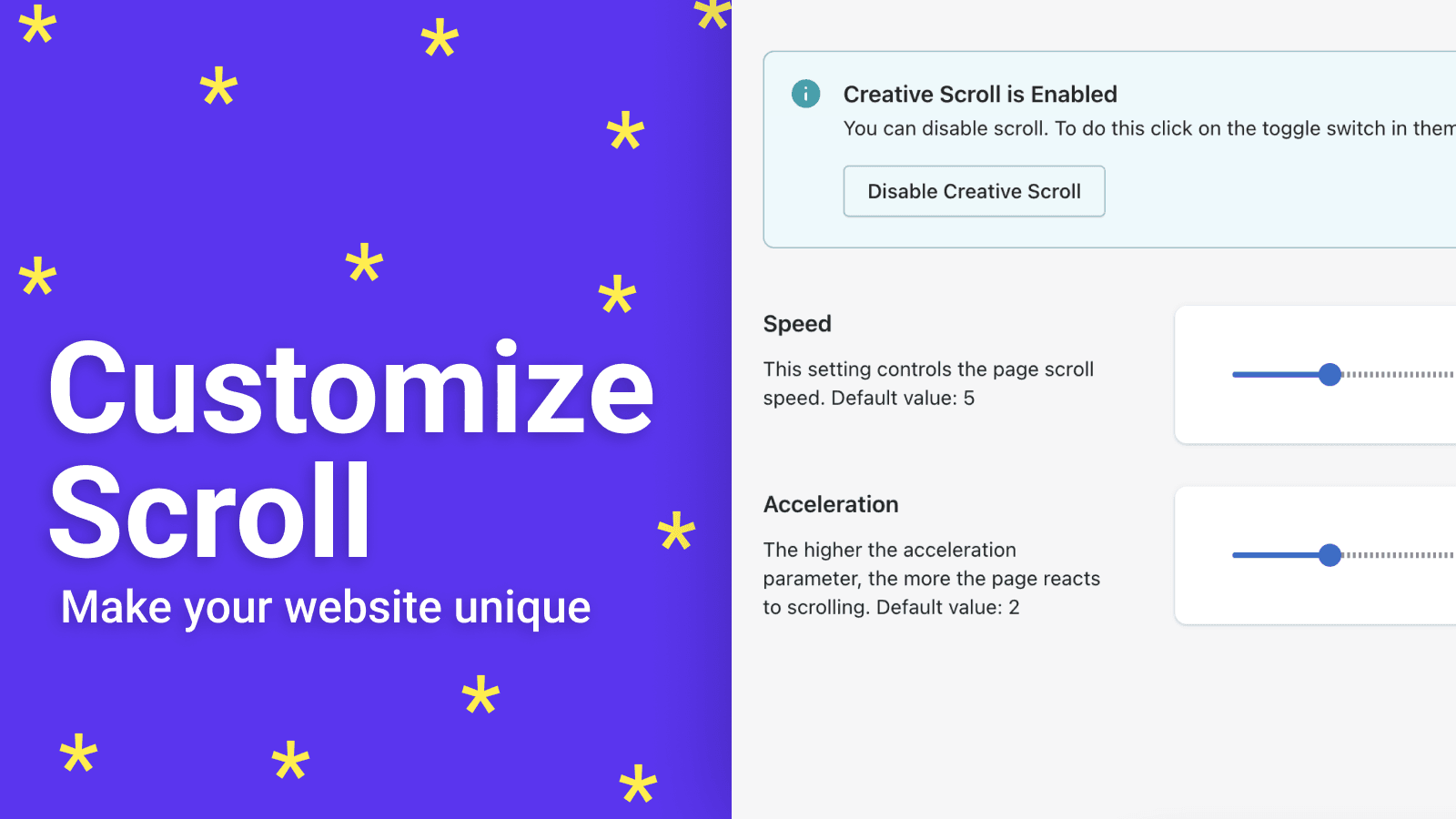 Novo: Smooth Scroll screenshot 1