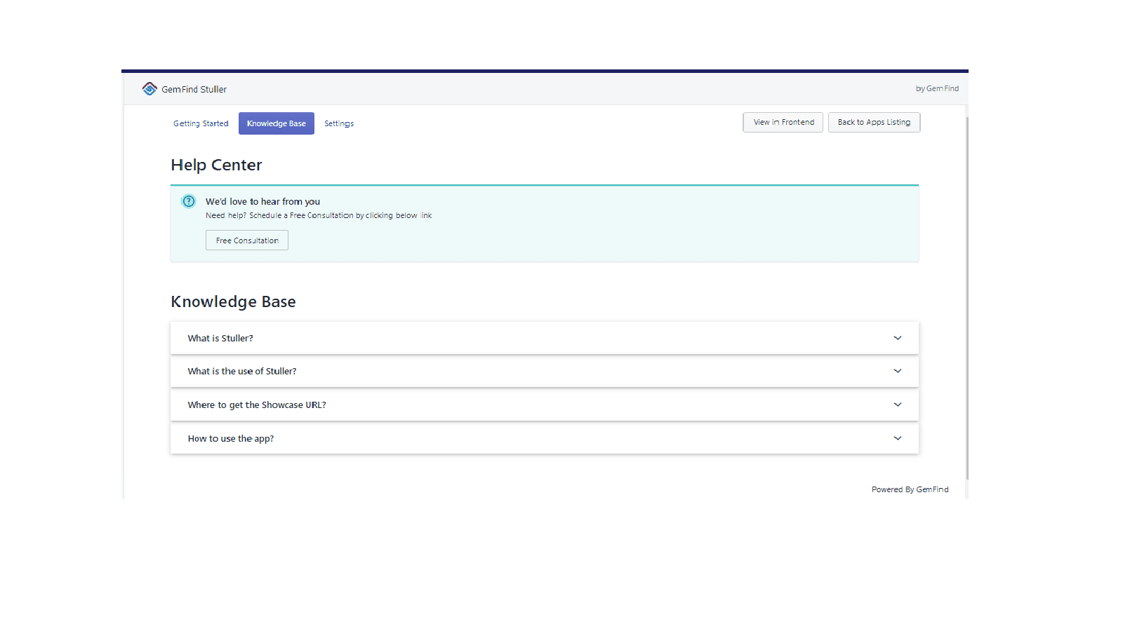 GemFind StullerⓇ screenshot 2