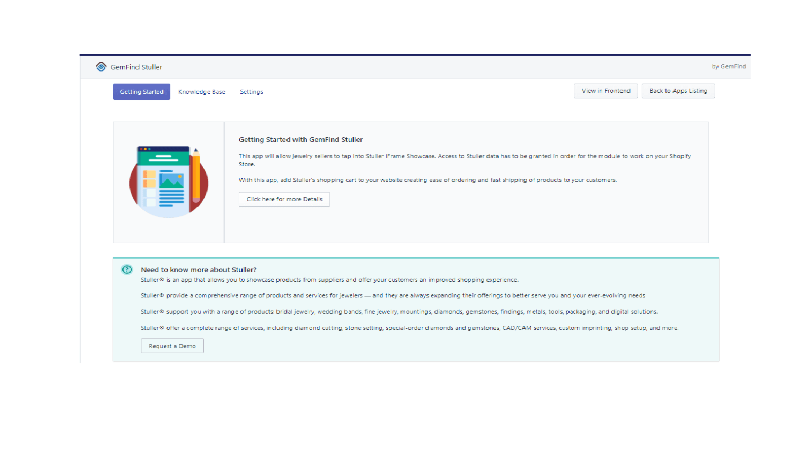 GemFind StullerⓇ screenshot 1