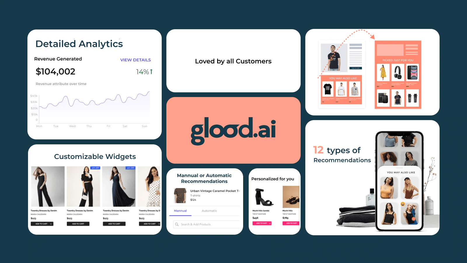 Glood Product Recommendations screenshot 1