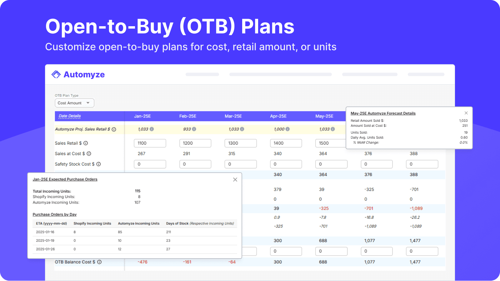 Automyze Inventory Planning screenshot 2