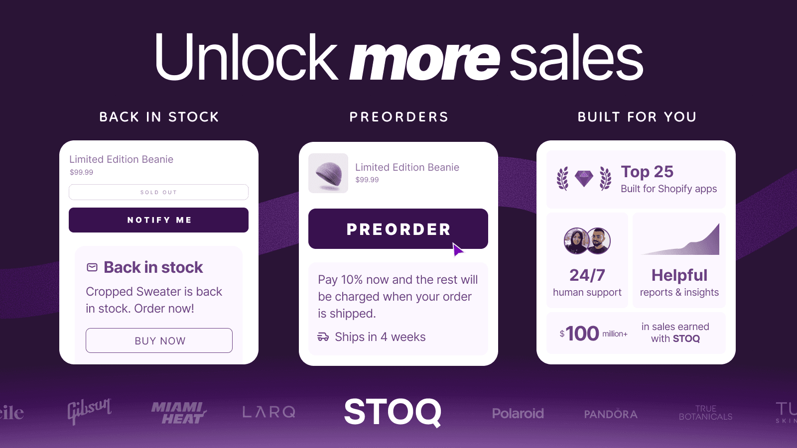 Preorder, Back In Stock ‑ STOQ screenshot 1