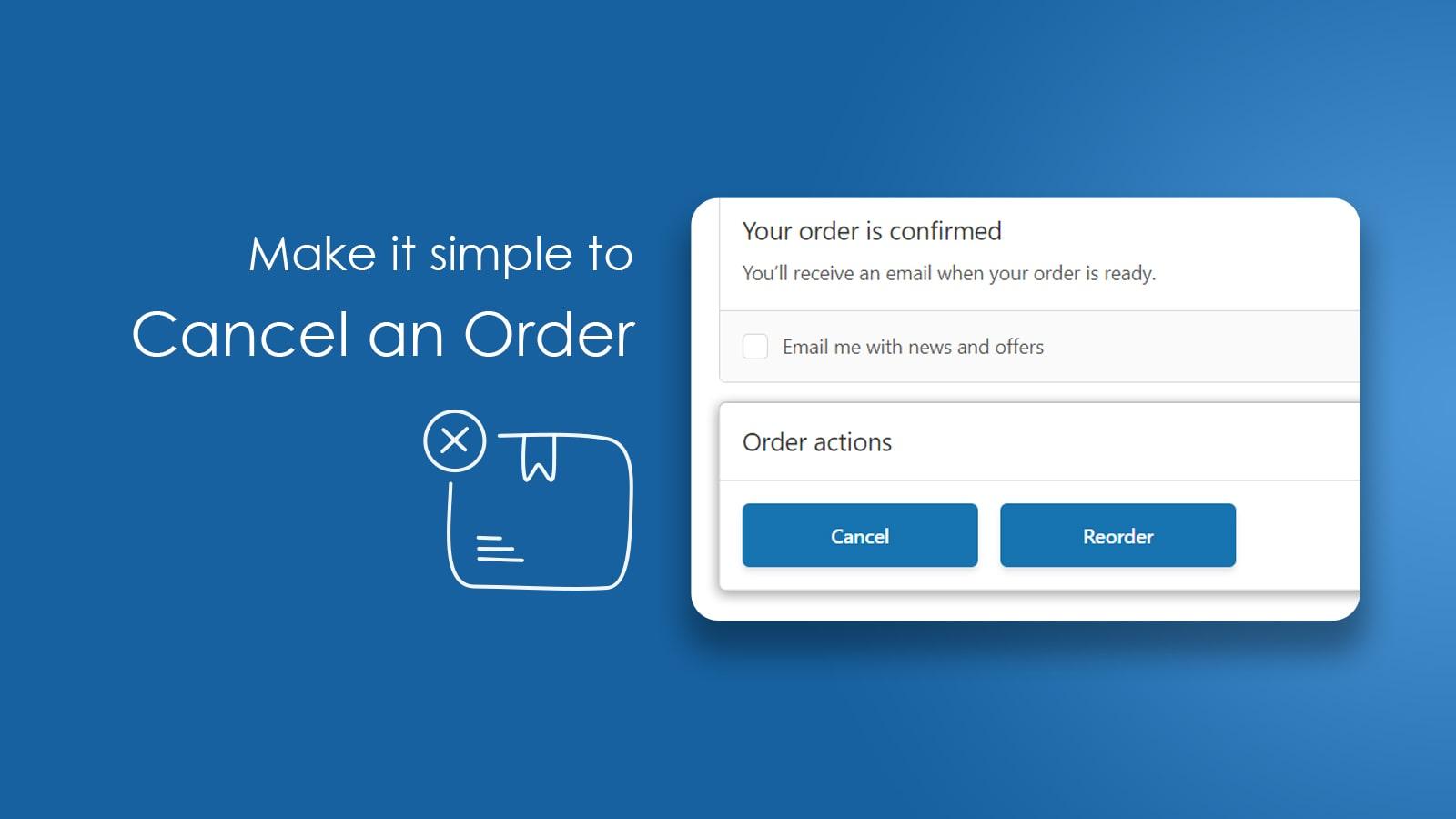 Codify ‑ Order Cancel screenshot 1