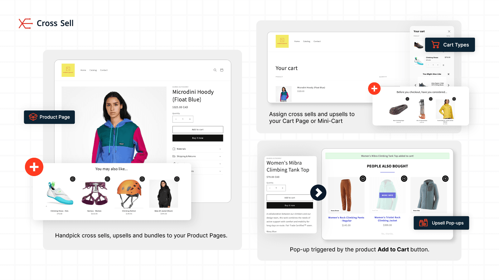 Upsell & Cross Sell ‑ AW screenshot 2